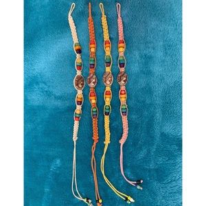 ✨🌈 Handmade Braided Cord Bracelets